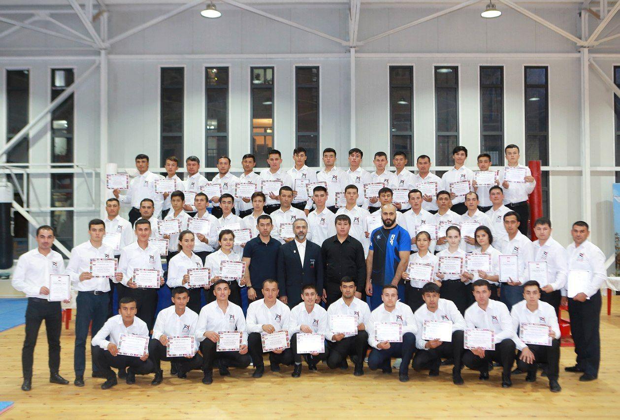 Organizing Savate technical, coaching and refereeing seminar in Tashkent, Uzbekistan