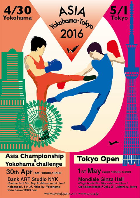 Results of the first Asian open Savate championship